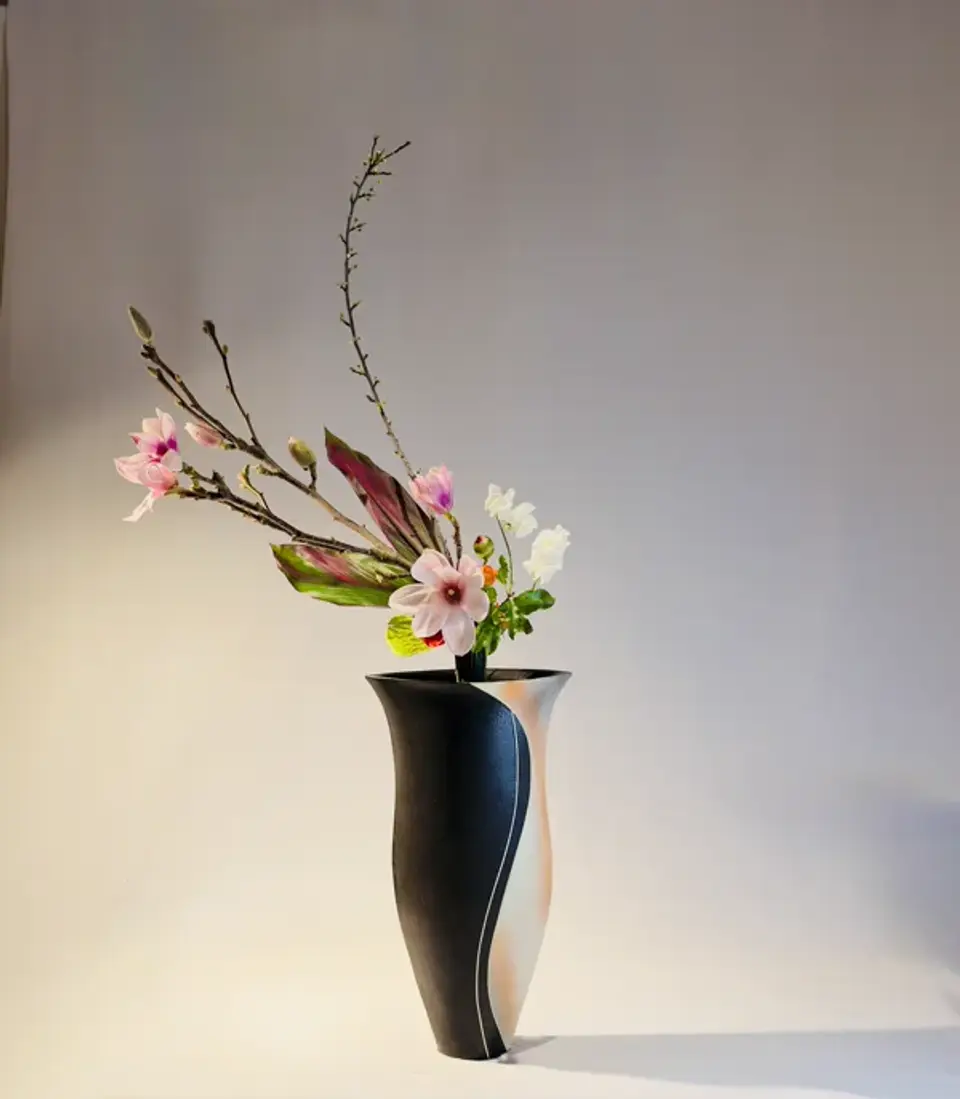 Rikka Shinputai Ikebana arrangement by Valerie Fontanier