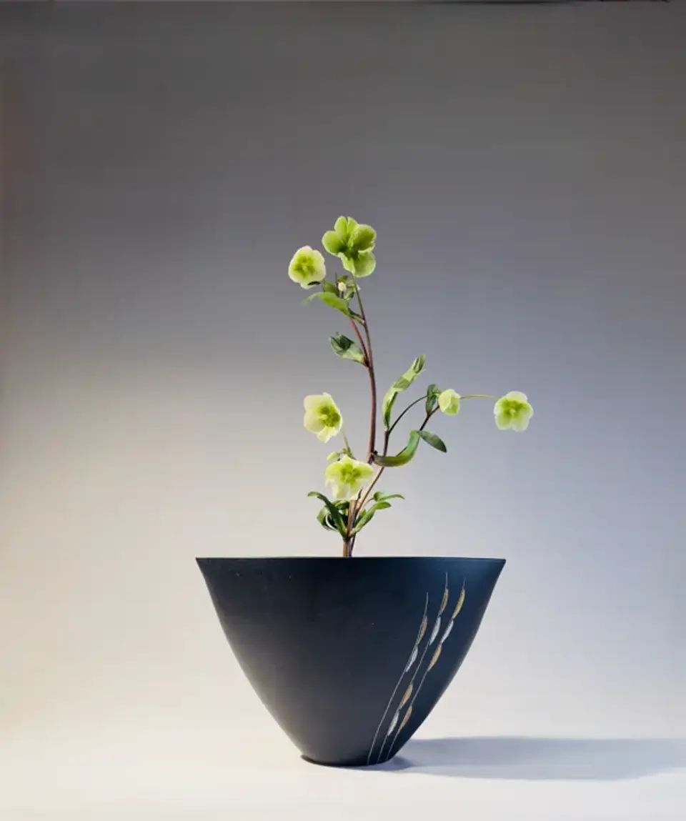 Shoka Shofutai Ikebana arrangement by Valerie Fontanier
