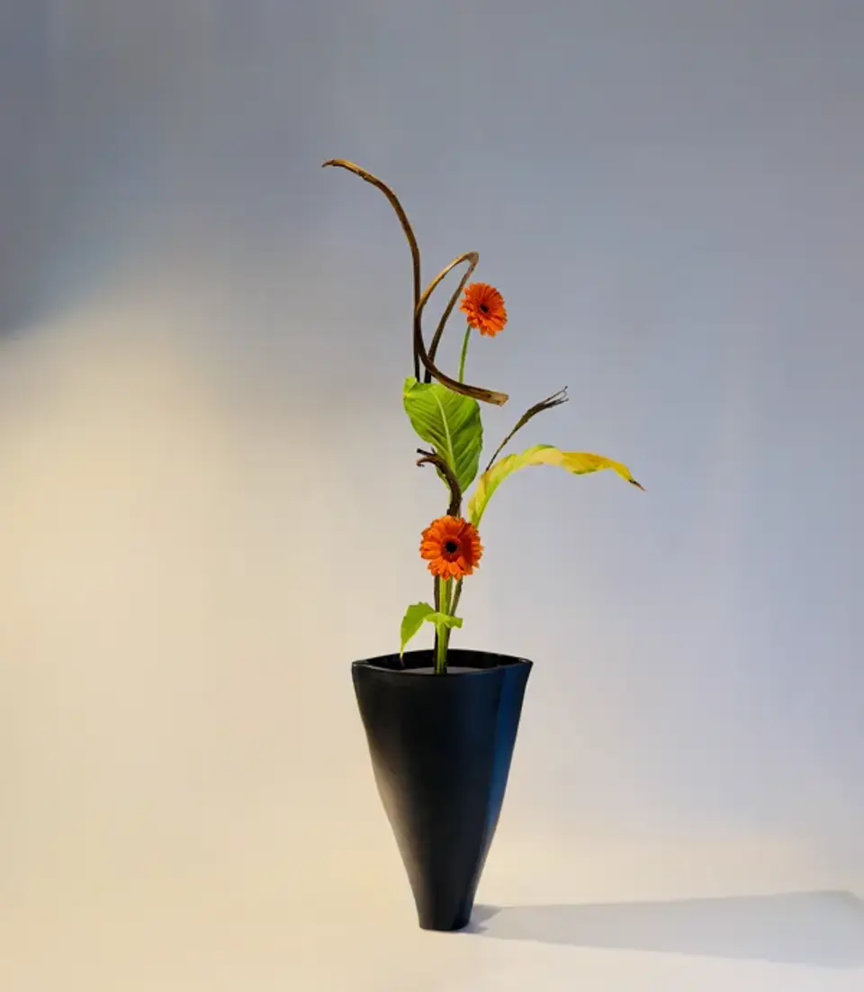 Shoka Shofutai Ikebana arrangement by Valerie Fontanier