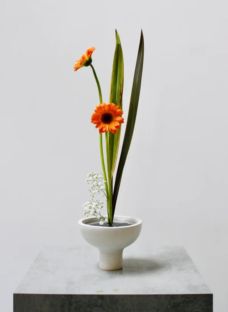 Ikebana arrangement made by Ginevra