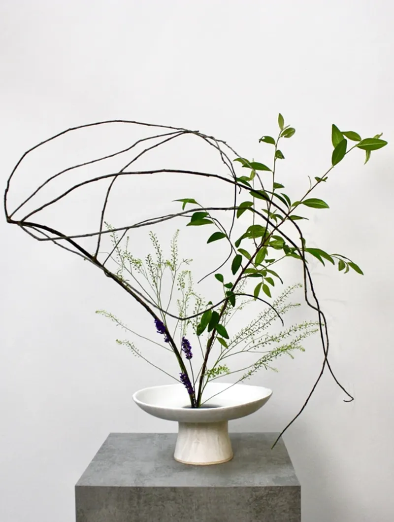 Ikebana arrangement made by Jenny